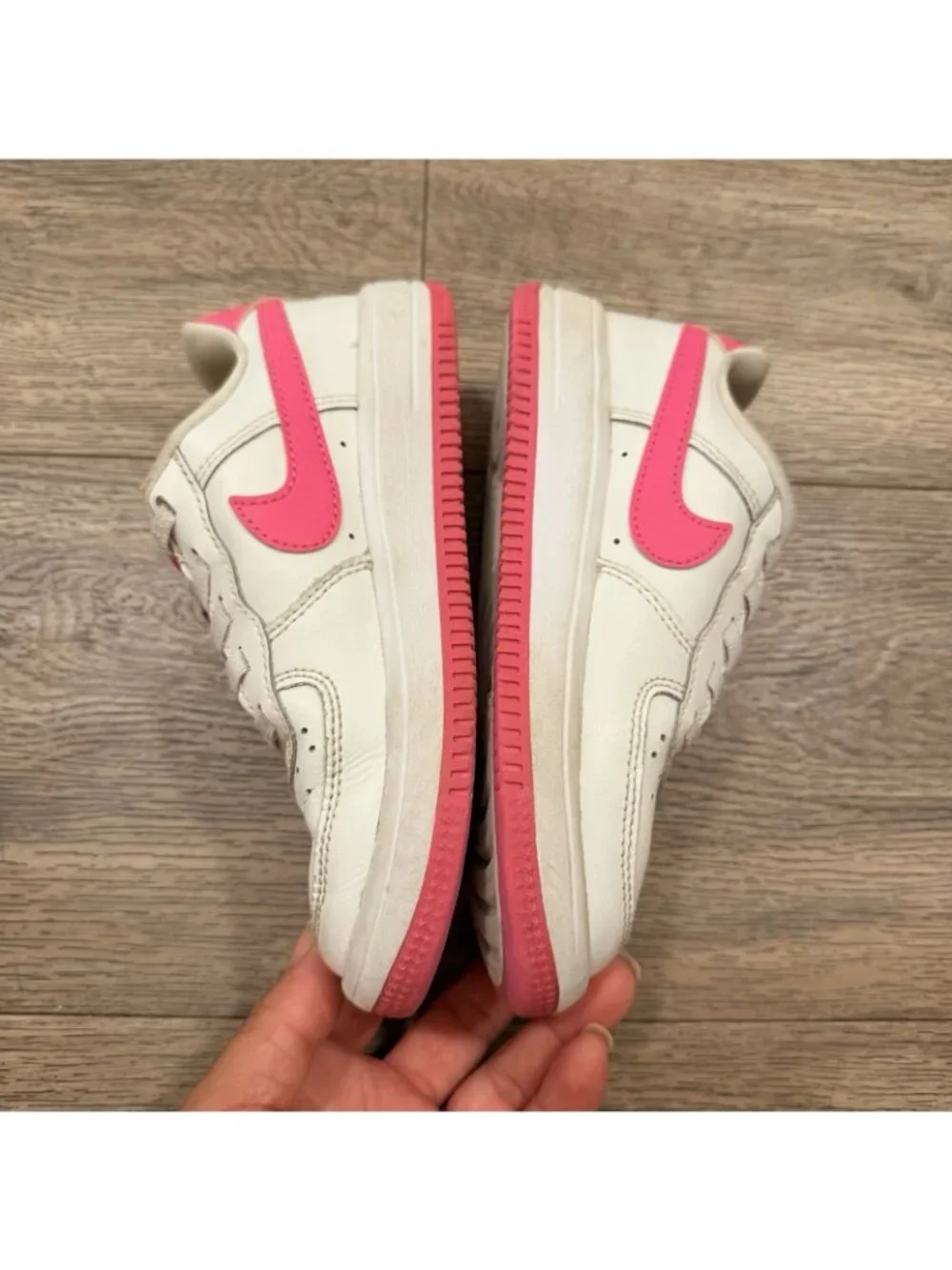 Nike Air Force 1 Low Easy on Preschool Girls Size 12c  Leather